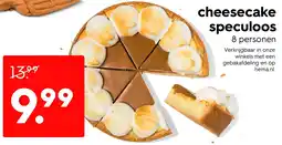 HEMA Cheesecake speculoos aanbieding
