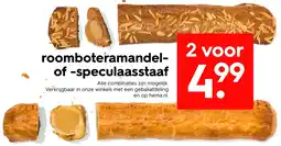 HEMA Roomboteramandel of speculaasstaaf aanbieding