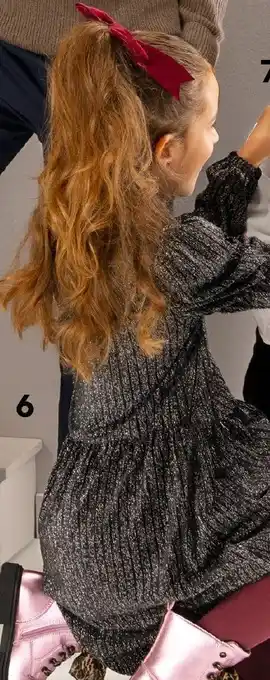 HEMA Kinderglitterjurk aanbieding