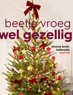 HEMA Diverse kerstballen sets aanbieding