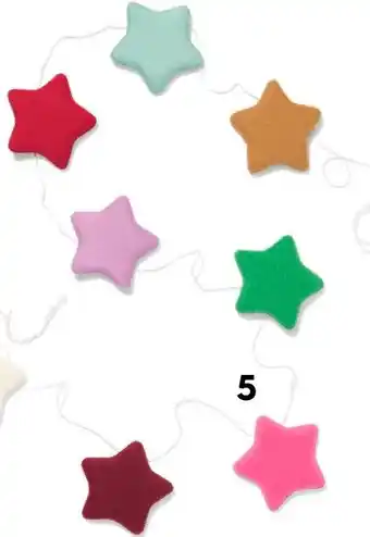 HEMA Slinger vilten sterretjes aanbieding