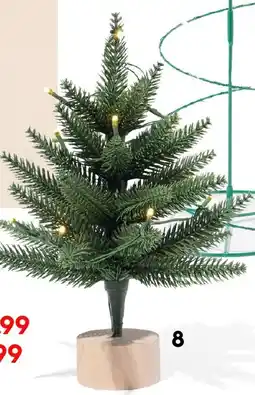 HEMA Mini-kerstboom met ledlampjes aanbieding