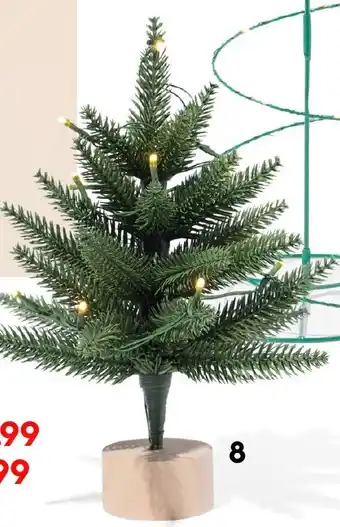 HEMA Mini-kerstboom met ledlampjes aanbieding