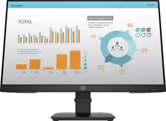Bol.com Monitor HP P24 G4 - Full HD IPS 60Hz Monitor - 24 Inch aanbieding