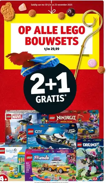 Kruidvat Op alle lego bouwsets aanbieding