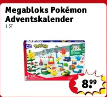 Kruidvat Megabloks Pokémon Adventskalender aanbieding