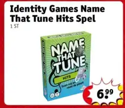 Kruidvat Identity Games Name That Tune Hits Spel aanbieding