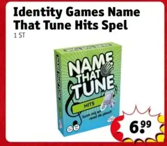 Kruidvat Identity Games Name That Tune Hits Spel aanbieding
