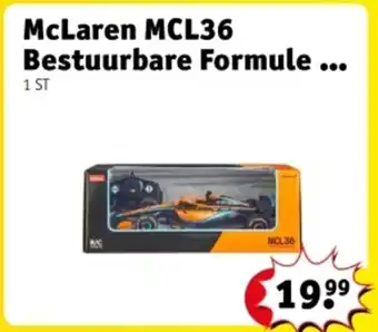 Kruidvat McLaren MCL36 Bestuurbare Formule aanbieding