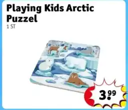 Kruidvat Playing Kids Arctic Puzzel aanbieding