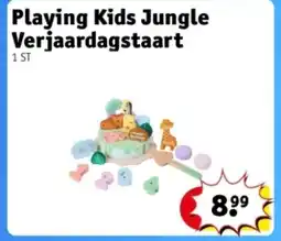 Kruidvat Playing Kids Jungle Verjaardagstaart aanbieding