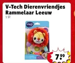Kruidvat V Tech Dierenvriendjes Rammelaar Leeuw aanbieding