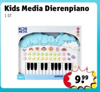 Kruidvat Kids Media Dierenpiano aanbieding