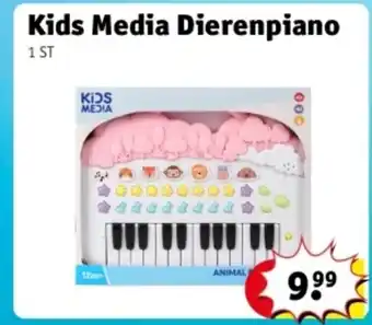 Kruidvat Kids Media Dierenpiano aanbieding