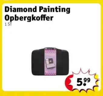 Kruidvat Diamond Painting Opbergkoffer aanbieding