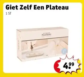 Kruidvat Giet Zelf Een Plateau aanbieding