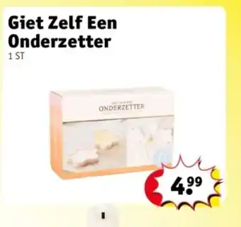 Kruidvat Giet Zelf Een Onderzetter aanbieding