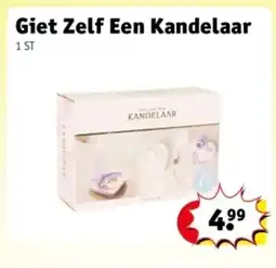 Kruidvat Giet Zelf Een Kandelaar aanbieding