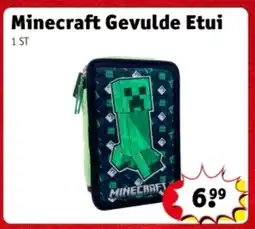 Kruidvat Minecraft Gevulde Etui aanbieding