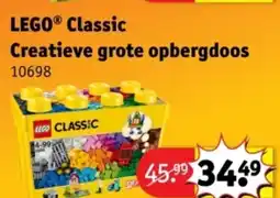 Kruidvat LEGO Classic Creatieve grote opbergdoos aanbieding