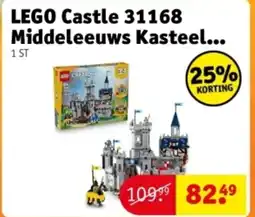 Kruidvat LEGO Castle Middeleeuws Kasteel met ridders te paard aanbieding