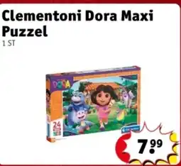 Kruidvat Clementoni Dora Maxi aanbieding