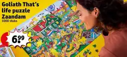 Kruidvat Goliath That's life puzzle Zaandam aanbieding