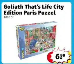 Kruidvat Goliath That's Life City Edition Paris Puzzel aanbieding