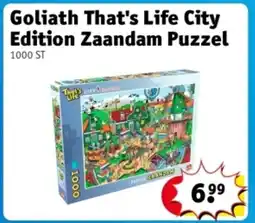 Kruidvat Goliath That's Life City Edition Zaandam Puzzel aanbieding
