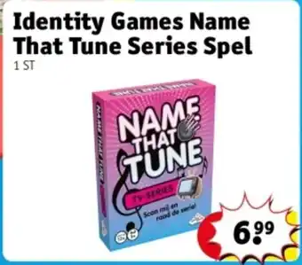 Kruidvat Identity Games Name That Tune Series Spel aanbieding
