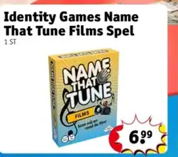 Kruidvat Identity Games Name That Tune Films Spel aanbieding