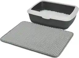Amazon TRIXIE Kattenbak zeefmat, Eva, 35 x 45 cm, zwart, 0,2949 kg aanbieding