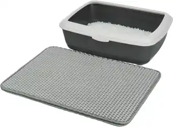 Amazon TRIXIE Kattenbak zeefmat, Eva, 35 x 45 cm, zwart, 0,2949 kg aanbieding