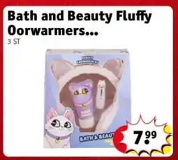 Kruidvat Bath and Beauty Fluffy Oorwarmers aanbieding