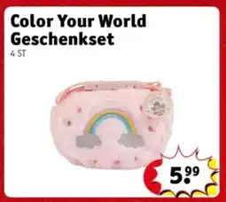 Kruidvat Color Your World Geschenkset aanbieding