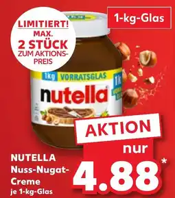Kaufland DE Nutella nuss nugat creme aanbieding