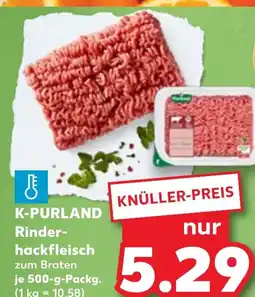 Kaufland DE K purland Rinder hackfleisch aanbieding