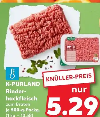 Kaufland DE K purland Rinder hackfleisch aanbieding