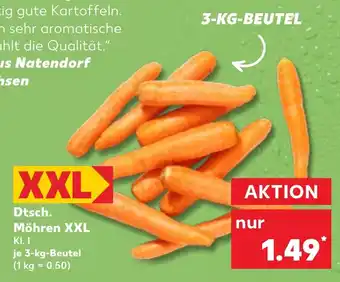 Kaufland DE Dtsch. Möhren XXL aanbieding