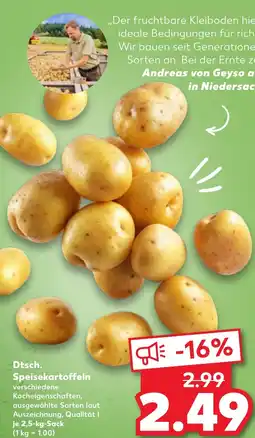 Kaufland DE Dtsch. Speisekartoffeln aanbieding