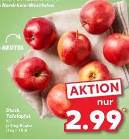 Kaufland DE Dtsch. Tafeläpfel aanbieding