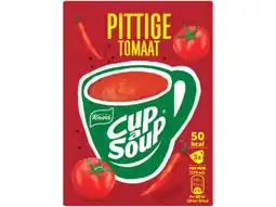Hoogvliet Knorr Cup a soup pittige tomaat aanbieding
