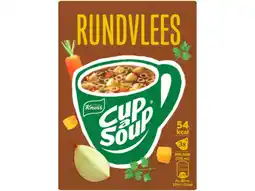 Hoogvliet Knorr Cup a soup rundvlees aanbieding