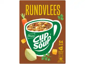 Hoogvliet Knorr Cup a soup rundvlees aanbieding