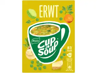 Hoogvliet Knorr Cup a soup erwt aanbieding
