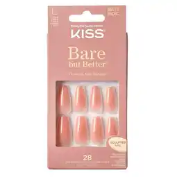 Kruidvat Kiss Bare But Better Nude Glow Kunstnagels aanbieding