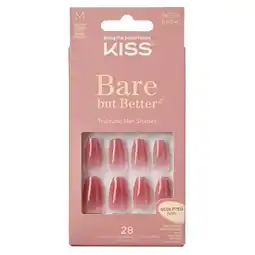 Kruidvat Kiss Bare But Better Nude Kunstnagels aanbieding