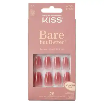Kruidvat Kiss Bare But Better Nude Kunstnagels aanbieding
