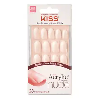 Kruidvat Kiss Nude Ovaal Kunstnagels aanbieding