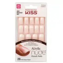 Kruidvat Kiss Nude Recht Kunstnagels aanbieding